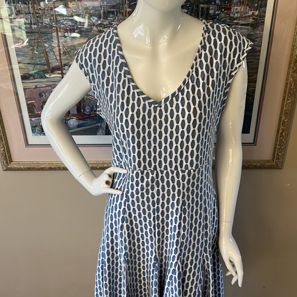 DRESS W/GODET SKIRT